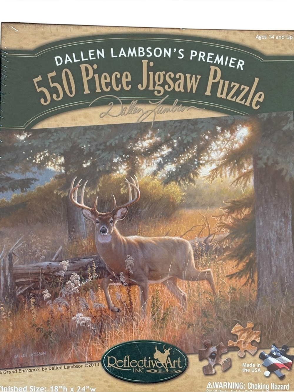 Hayden Lambson's Premier 550 Piece Jigsaw Puzzle NEW SEALED A Grand Entrance